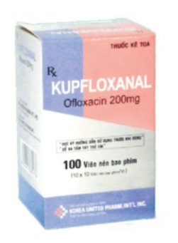 Kupfloxanal điều trị các bệnh nhiễm trùng